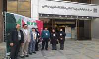 حضور اساتید و دانشجویان گروه مهندسی بافت دانشگاه علوم پزشکی فسا در دهمین کنگره بین المللی زخم و ترمیم بافت-- مرکز همایش های بین المللی دانشگاه شهید بهشتی تهران